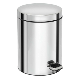 Κάδος Απορριμμάτων 8Lt 08-501-001 23x32cm Classic Inox Pam&Co Ανοξείδωτο Ατσάλι