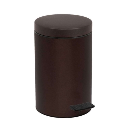 Κάδος Απορριμμάτων 12lt 12-090-943 Matte Wenge Pam&Co Ανοξείδωτο Ατσάλι