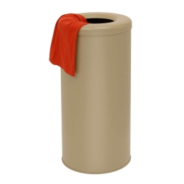 Καλάθι Απλύτων 29-2557-103 Beige Mat Pam Co Μέταλλο