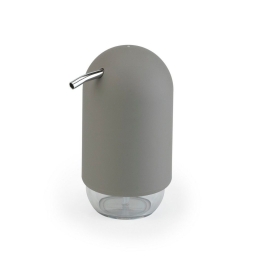 Δοχείο Κρεμοσάπουνου Touch 023273-918 Grey Umbra Πλαστικό