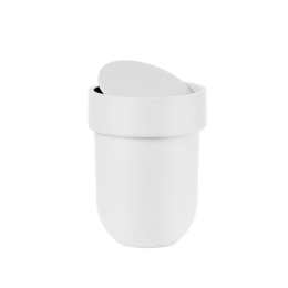 Κάδος Απορριμμάτων Touch 023269-660 White Umbra Πολυπροπυλένιο