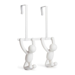 Κρεμάστρα Πόρτας Buddy 1004260-660 White Umbra Πολυπροπυλένιο