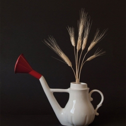 Διακοσμητικό Πορσελάνινο Ποτιστήρι Swan 10067 White Seletti Πορσελάνη