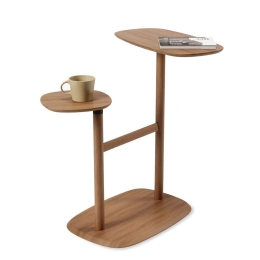 Τραπεζάκι Βοηθητικό Swivo 1013759-1055 Light Walnut Umbra