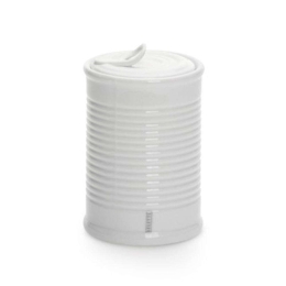 Δοχείο Αποθήκευσης Πορσελάνινο 10651 7,4x10,7cm White Seletti Πορσελάνη