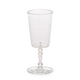 Ποτήρι Κρασιού Estetico Quotidiano 10628 7,2x16cm Clear Seletti Γυαλί