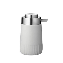 Δοχείο Κρεμοσάπουνου Plissé 977308 8x14,5cm Light Grey Sodahl Ανοξείδωτο Ατσάλι