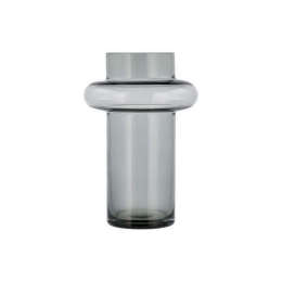 Βάζο Tube 23572 25cm Smoke Lyngby Glass Γυαλί