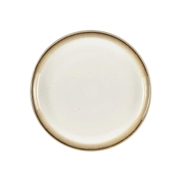 Πιάτο 11280 Φ21cm Cream Bitz Κεραμικό