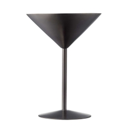 Ποτήρι Martini Steel (Σετ 2Τμχ) 12636 250ml Anthracite Lyngby Glass Ατσάλι