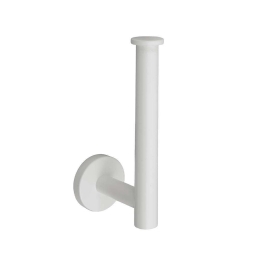 Χαρτοθήκη Εφεδρική 102-033 5x5x17cm Matte White Pam&Co Ορείχαλκος