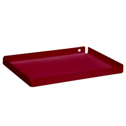 Δίσκος Διακοσμητικός Τετράγωνος DD3020153 30x20x3cm Matte Bordeaux Pam&Co Ανοξείδωτο Ατσάλι