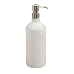Δοχείο Κρεμοσάπουνου 100-001 10x20cm 1Lt White Pam&Co Πλαστικό