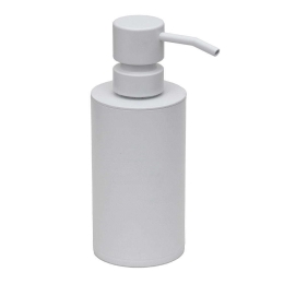 Δοχείο Κρεμοσάπουνου 88-033 Φ6x19cm Matte White Pam&Co Ορείχαλκος
