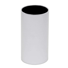 Ποτηροθήκη 89-033 Φ6x12cm Matte White Pam&Co Ορείχαλκος