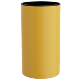 Ποτηροθήκη 89-603 Φ6x12cm Matt Yellow Pam&Co Ορείχαλκος