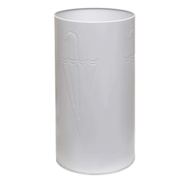 Ομπρελοθήκη 28-033 25x50cm Matte White Pam&Co Ανοξείδωτο Ατσάλι