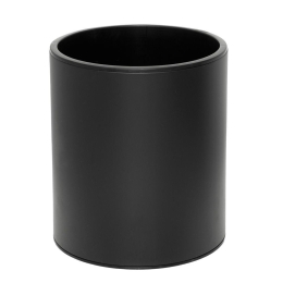 Κάδος Απορριμμάτων 5Lt 2024-403 Φ20x24cm Black Pam & Co Ανοξείδωτο Ατσάλι