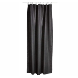 Κουρτίνα Μπάνιου Lux 330127 180x200cm Black Zone Denmark 180Πx200Υ Πολυέστερ