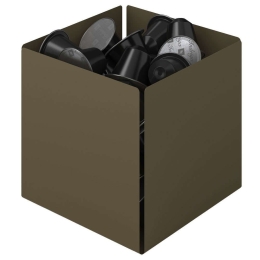Βάση Για Κάψουλες 116-963 13x13x13cm Matt Light Bronze Pam&Co Ανοξείδωτο Ατσάλι