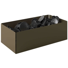 Βάση Για Κάψουλες 117-963 25x13x7,5cm Matt Light Bronze Pam&Co Ανοξείδωτο Ατσάλι