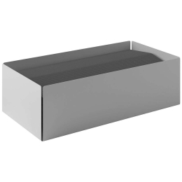 Θήκη Για Χειροπετσέτες Ζικ - Ζακ 121-033 25x13x7,5cm Matt White Pam&Co Ανοξείδωτο Ατσάλι