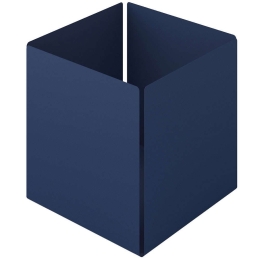 Θήκη Οργάνωσης Κύβος 118-203 13x13x13cm Matt Navy Blue Pam&Co Ανοξείδωτο Ατσάλι