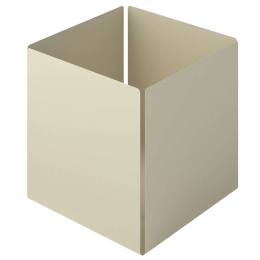 Θήκη Οργάνωσης Κύβος 118-703 13x13x13cm Matt Ivory Pam&Co Ανοξείδωτο Ατσάλι