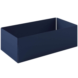 Θήκη Οργάνωσης 119-203 25x13x7,5cm Matt Navy Blue Pam&Co Ανοξείδωτο Ατσάλι