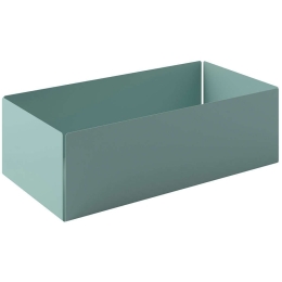 Θήκη Οργάνωσης 119-913 25x13x7,5cm Matt Turquoise Pam&Co Ανοξείδωτο Ατσάλι