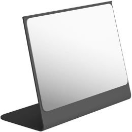 Καθρέπτης Επιτραπέζιος 2015-113 20x10x18cm Matt Anthracite Pam&Co Ανοξείδωτο Ατσάλι