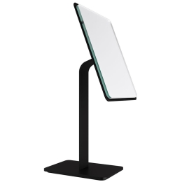 Καθρέπτης Επιτραπέζιος 3019-403 15x15x35cm Matt Black Pam&Co Ανοξείδωτο Ατσάλι