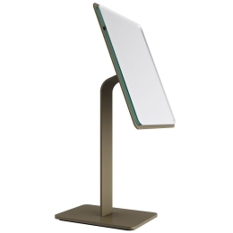 Καθρέπτης Επιτραπέζιος 3019-963 15x15x35cm Matt Light Bronze Pam&Co Ανοξείδωτο Ατσάλι