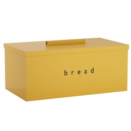 Ψωμιέρα 402216-603 40x22x16cm Matt Yellow Pam&Co Ανοξείδωτο Ατσάλι