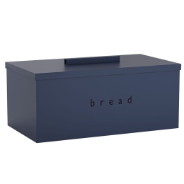 Ψωμιέρα 402216-203 40x22x16cm Matt Navy Blue Pam&Co Ανοξείδωτο Ατσάλι