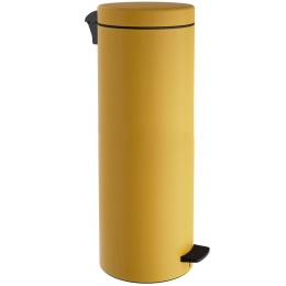 Κάδος Απορριμμάτων Soft Close 2565-603 Φ25x65cm 30lt Matt Yellow Pam&Co Ανοξείδωτο Ατσάλι