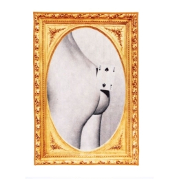 Χαλάκι Two Of Spades 18195 60x90cm Multi Seletti 60Χ90 Πολυέστερ