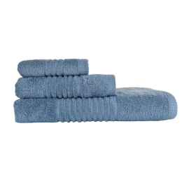 Πετσέτες Next 5005 Pennie (Σετ 3τμχ) Blue Jean Nexttoo Σετ Πετσέτες 80x150cm 100% Βαμβάκι