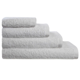 Πετσέτα Next 5015 Plain Spa White Nexttoo Σώματος 80x190cm 100% Βαμβάκι