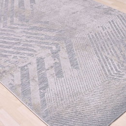 Χαλί Boheme 32110-070 Grey-Beige Merinos 133X190cm