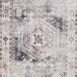 Χαλί Hamadan 33731-95 Beige-Anthracite Merinos 160X230cm