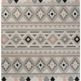 Χαλί Tenerife Round 54098-255 Grey-Pink Merinos 160X160 Round