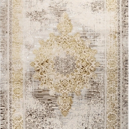 Χαλί Kashan 39551-075 Beige-Gold Merinos 200X290cm