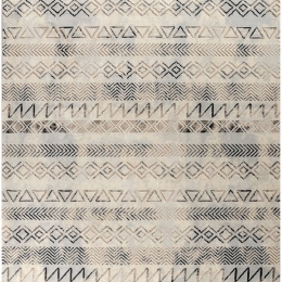 Σετ Χαλιά Κρεβατοκάμαρας 3Τμχ. Sign 37461-095 Beige-Black Merinos SET(2 67X150&67X235) Recycled