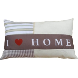 Μαξιλάρι Υφασμάτινο Διακόσμησης 30Χ50 cm - I LOVE HOME