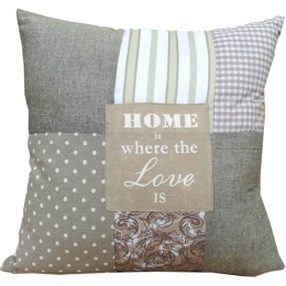 Μαξιλάρι Υφασμάτινο Διακόσμησης 45×45 cm – Love Home