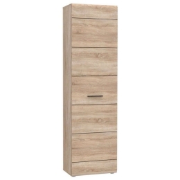 Ντουλάπα Solo 1D Sonoma TO-SOLO1D 45x58x197εκ. Μονόφυλλη Mdf