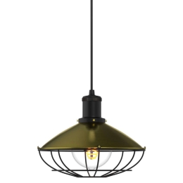 Φωτιστικό Οροφής DD-MA-0305 1xΕ27 40W Φ25cm 150cm Bronze Aidonitsa