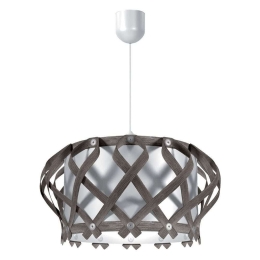 Φωτιστικό Οροφής Venice MED-10101 1xΕ27 Led 42x42x80cm Grey Aidonitsa