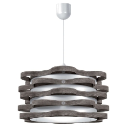 Φωτιστικό Οροφής Florence MED-10161 1xΕ27 Led 48x48x80cm Grey Aidonitsa